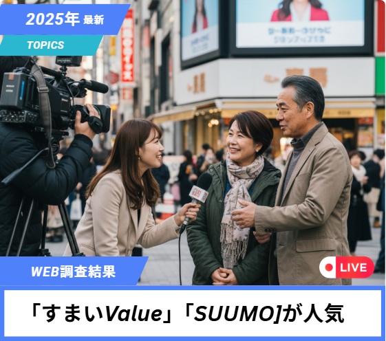 シニア夫婦に該当インタビューをしているよう様子