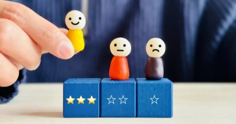 積み木と人形から１つを選ぶ写真