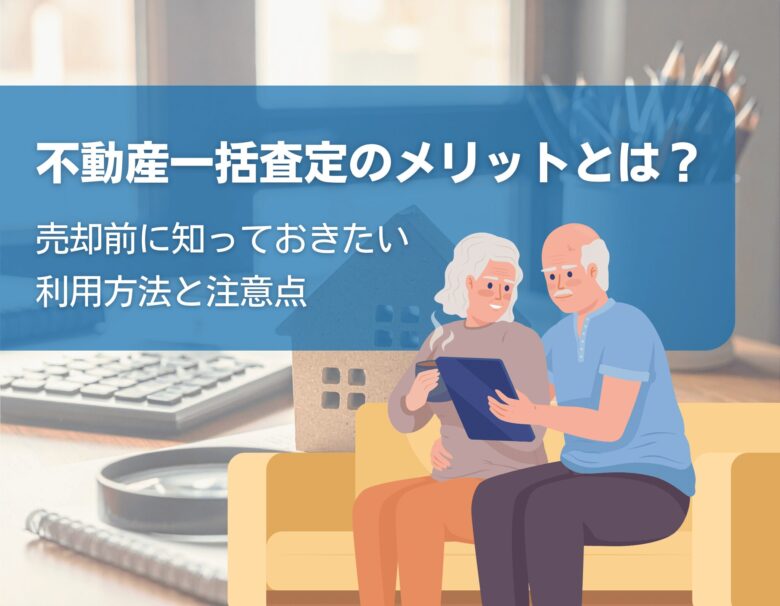 不動産一括査定 メリットのアイキャッチ画像