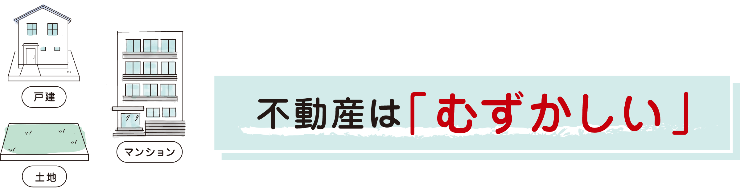 不動産は難しい